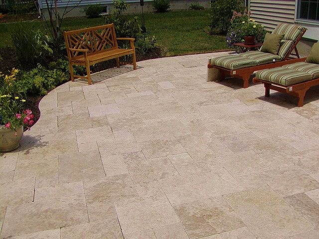 Trawertyn Ivory Classic mix układ rzymski 3cm 1kpl=0,742m2  | Komplet Rzymski