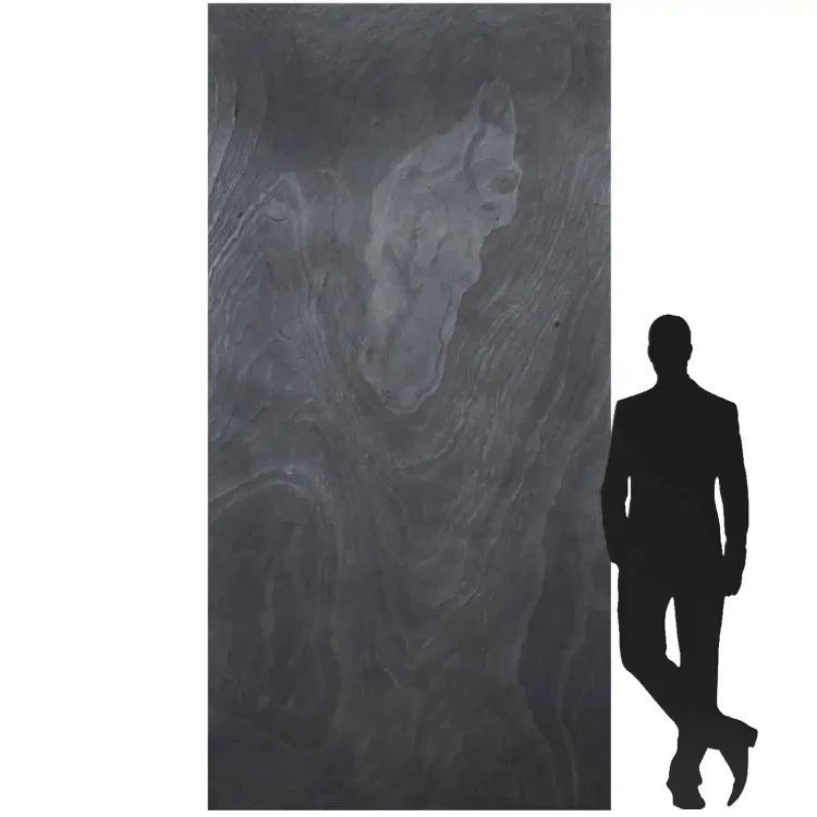 Fornir Kamienny Black Slate XXL 122x280x0,2cm