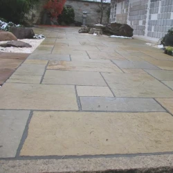 Tandur Yellow Limestone Natural t/h 3cm | Komplet Rzymski