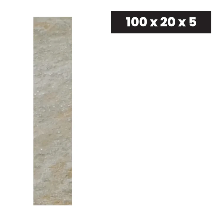 Palisada | Obrzeże Wapienne Tandur Yellow Limestone 100x20x5