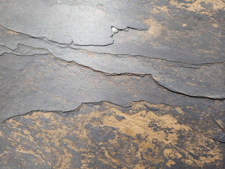 Fornir Kamienny Black Slate Gold 122x280x0,2 cm