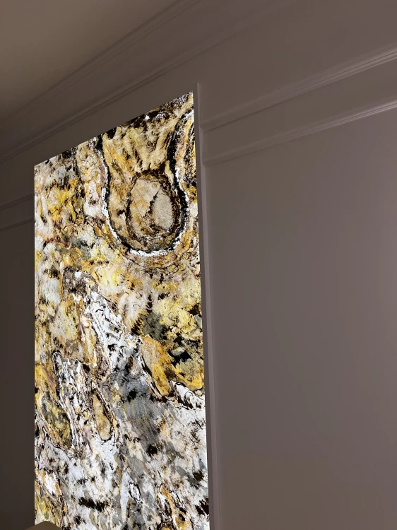 Fornir Kamienny Indian Autumn XXL 122x280x0,2 cm Transparentny