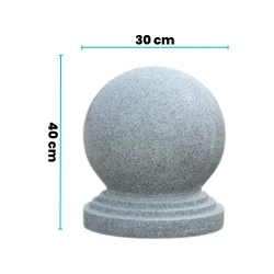 Ogrodowa Kula Granitowa poler G603 fi 30 cm