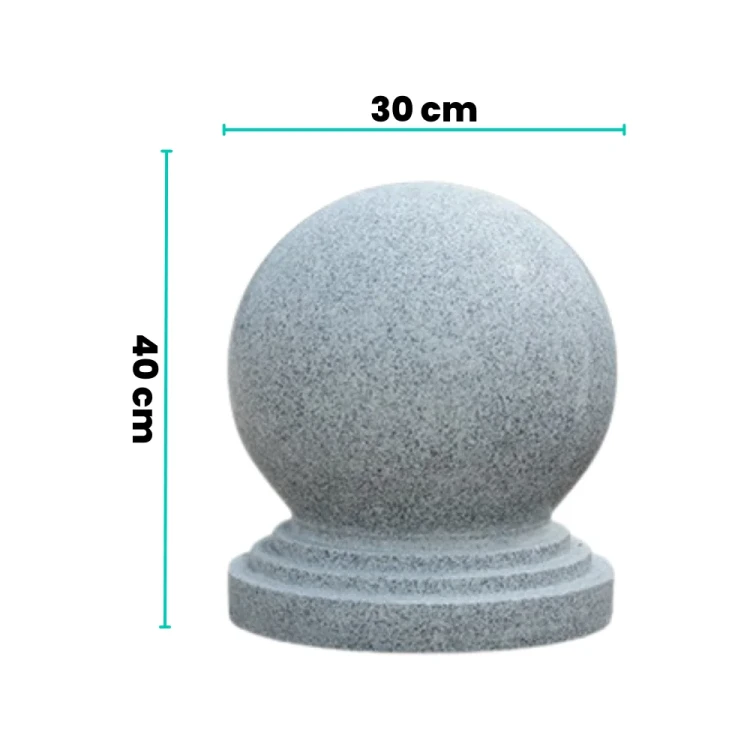 Ogrodowa Kula Granitowa poler G603 fi 30 cm
