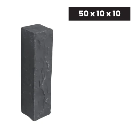 Przejdź do produktu Ogrodowa Palisada Granitowa Łupana G690 Bazalt Black 50x10x10 cm