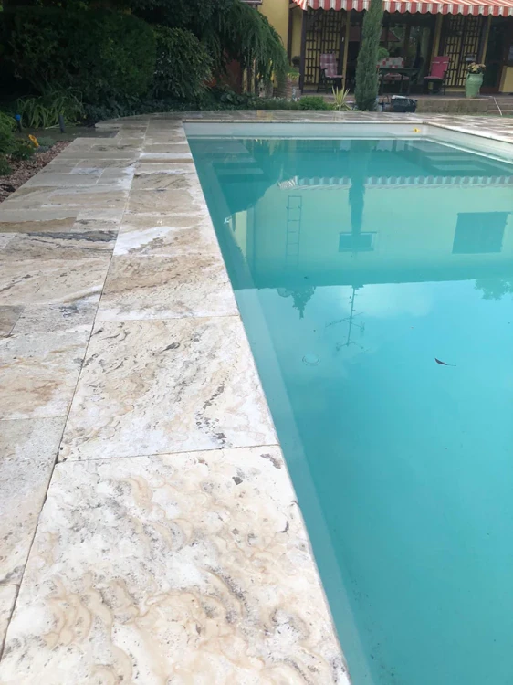 Trawertyn Philadelphia Niewypełniony Szlif Bębnowany 20,3x20,3x1,2 cm