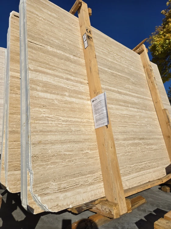 Slaby trawertynowe Ivory Classic Mix Cross Cut 3 cm