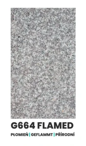 Próbka Granit G664 Płomieniowany