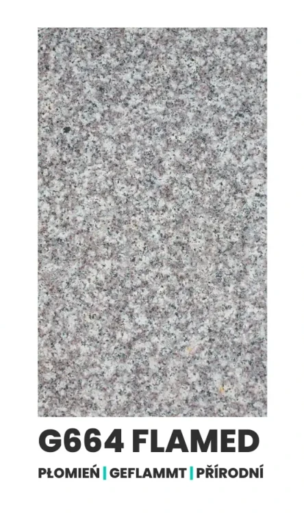 Próbka Granit G664 Płomieniowany