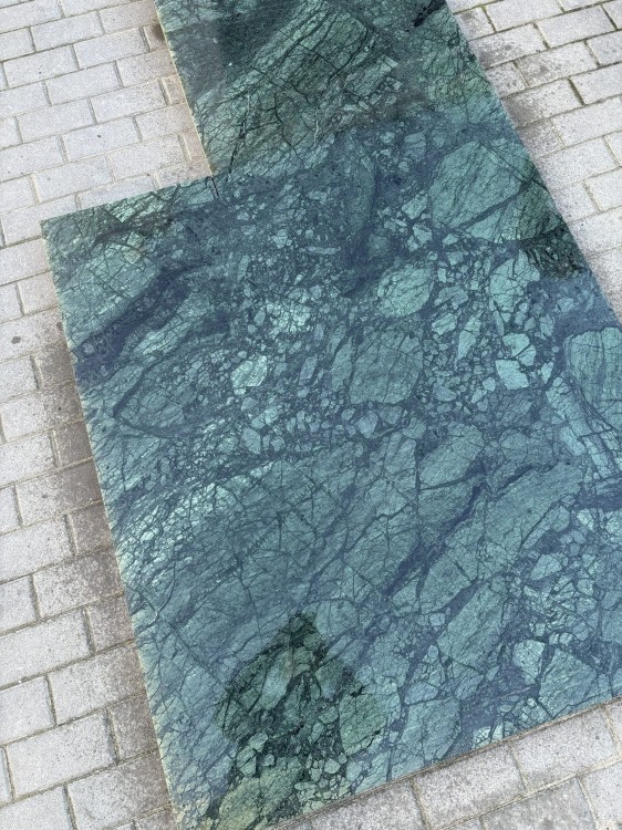 Marmur Verde Guatemala - Kształt L