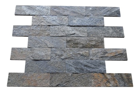 Przejdź do produktu Kamień elewacyjny-dekoracyjny kwarcytowy Deoli Green 7x50 cm