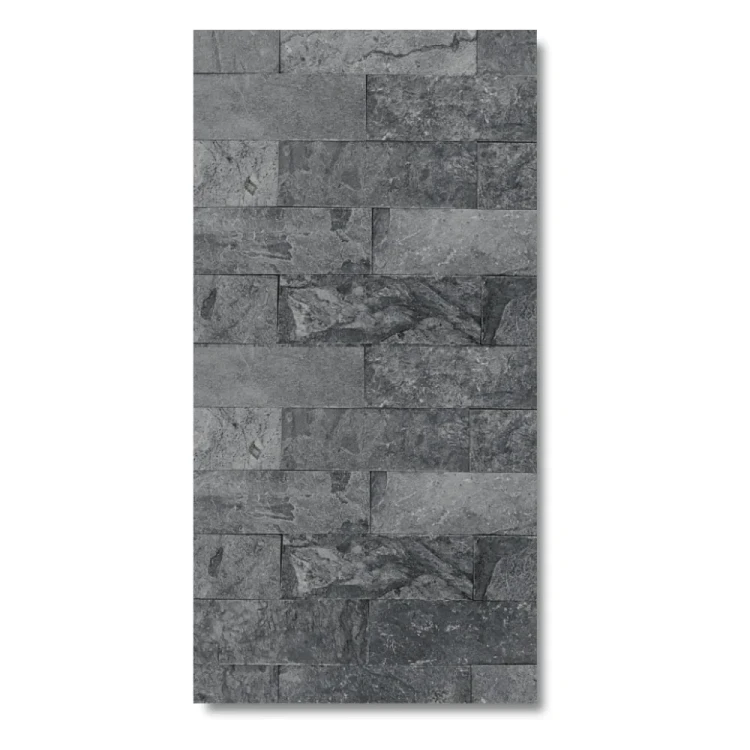 Kamień elewacyjny-dekoracyjny kwarcytowy Silver Grey 7x50 cm