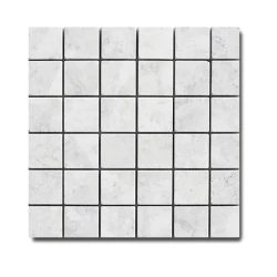 Kamień dekoracyjny Marmur Royal White Mozaika 30,5x30,5x1 cm