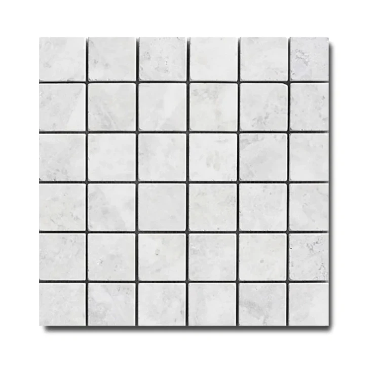 Kamień dekoracyjny Marmur Royal White Mozaika 30,5x30,5x1 cm