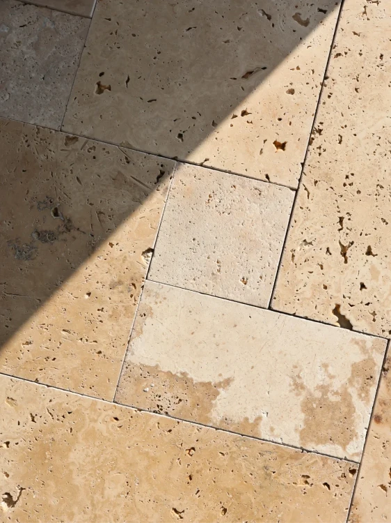 Trawertyn 12mm Light Standard Bębnowany French Pattern 1kpl=0,742m2 | Komplet Rzymski