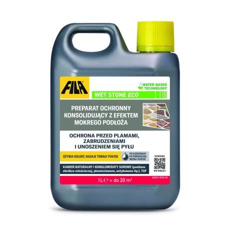 Przejdź do produktu Fila Wet Stone ECO 1L | Impregnat z efektem mokrego kamienia