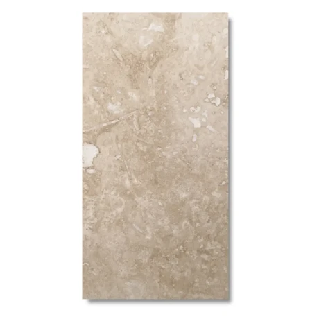 Przejdź do produktu Trawertyn 12mm Light Com Bębnowany 40,6x61x1,2 cm