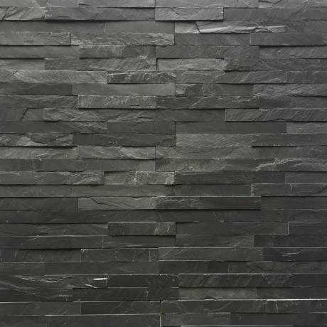 Przejdź do produktu Kamień elewacyjny dekoracyjny łupek czarny 10x36 Black Slate Stackstone
