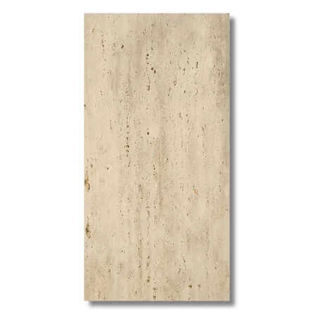 Przejdź do produktu Trawertyn Bianco Classic Vein Cut Szczotkowany 30,5x61x1,2 cm