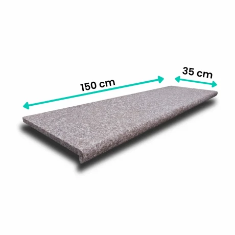 Przejdź do produktu Schodek Granitowy G664 150x35x2 stopnica płomień Bullnose