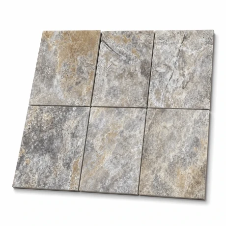 Przejdź do produktu Trawertyn Silver Bębnowany 40,6x61x3 cm