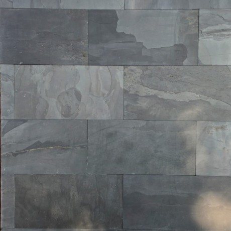 Przejdź do produktu Kamień elewacyjny-dekoracyjny Łupek Black Slate Naturalny 30x90x1,2 cm