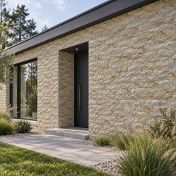Kamień elewacyjny Limestone New Sunny Split Face 30x7x1,5 cm