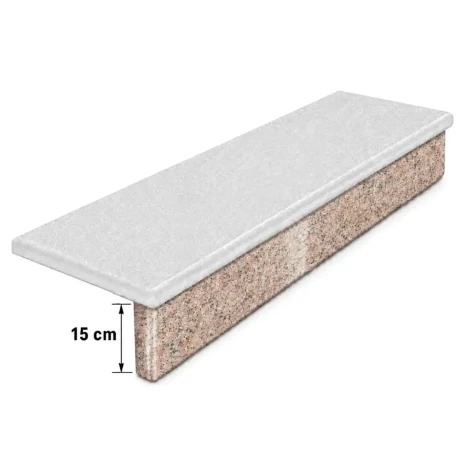 Przejdź do produktu Podstopnica granitowa polerowana G682 135x15x2 cm