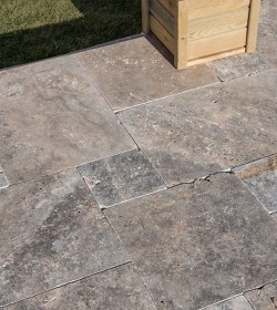 Płytka Trawertyn 12mm Ash Antyczny Roman Opus 1kpl= 0,742m2 | Komplet Rzymski