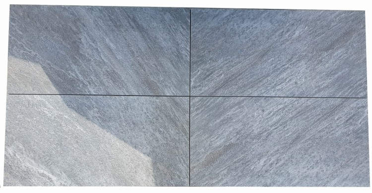 Gres City Quartz Black 45x90x2 cm