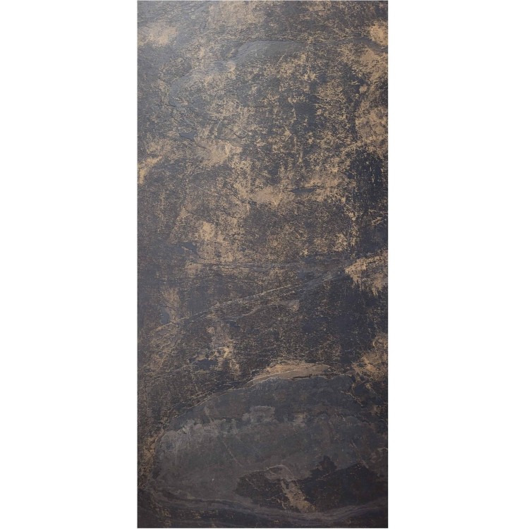 Fornir Kamienny Slate Black Gold Line XXL 122x244x0,2 cm