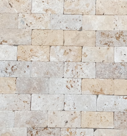 Kamień dekoracyjny trawertyn Ivory Classic Mix 7,5x15