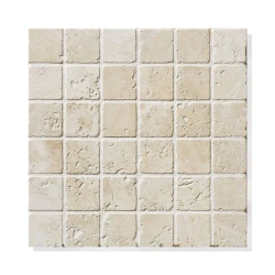 Kamień Dekoracyjny Trawertyn Classic Mix Mozaika 4,8x4,8 cm