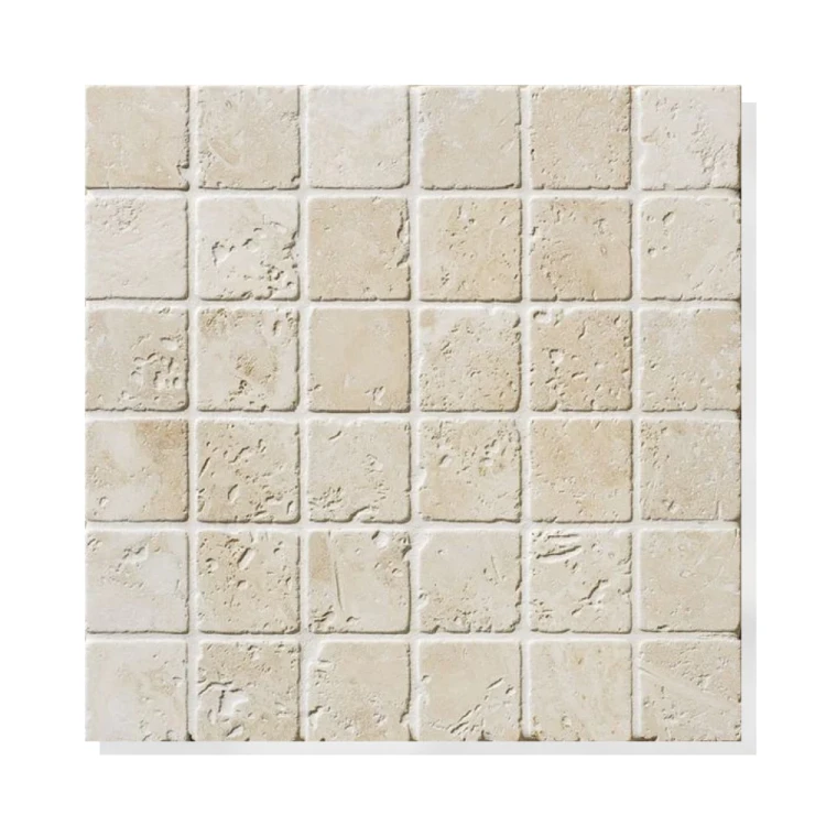 Kamień Dekoracyjny Trawertyn Classic Mix Mozaika 4,8x4,8 cm