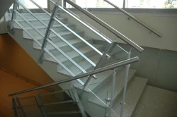 Stopnica granitowa płomień Bianco Cristal G603 180x33x2 cm