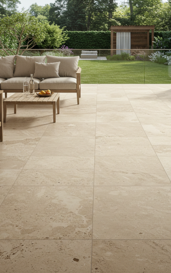 Płytki trawertynowe